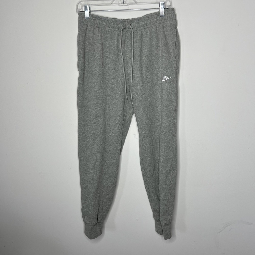 Nike Pants Mens Medium Gray Sportswear Club Fleece Joggers Sweatpants FQ4330-063